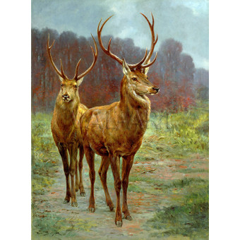 РЕПРОДУКЦИИ НА КАРТИНИ Владетелите на гората (1879)